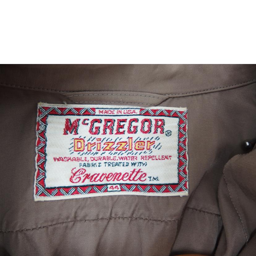 McGREGOR マクレガー/McGREGORドリズラージャケット/推定60s/TALON//Bランク/82