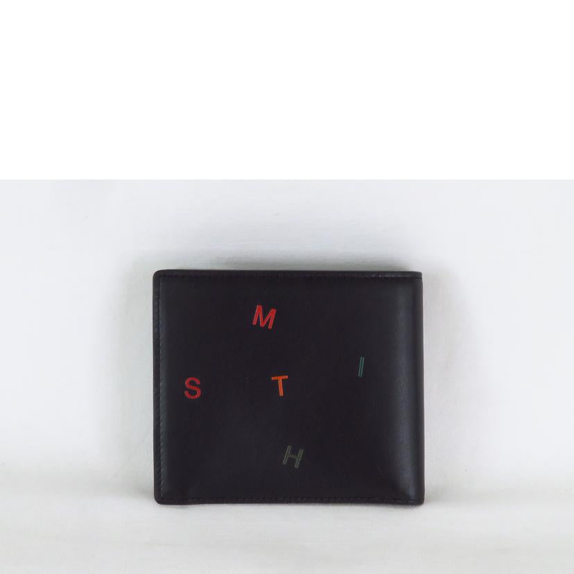 Paul Smith ポールスミス/レターズアルファベット 二つ折り財布//Aランク/81