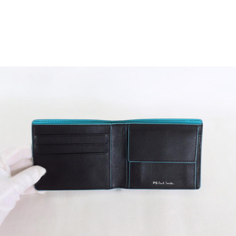 Paul Smith ポールスミス/ゼブラ 二つ折り財布/M2A-6078-GZEBRA//ABランク/81