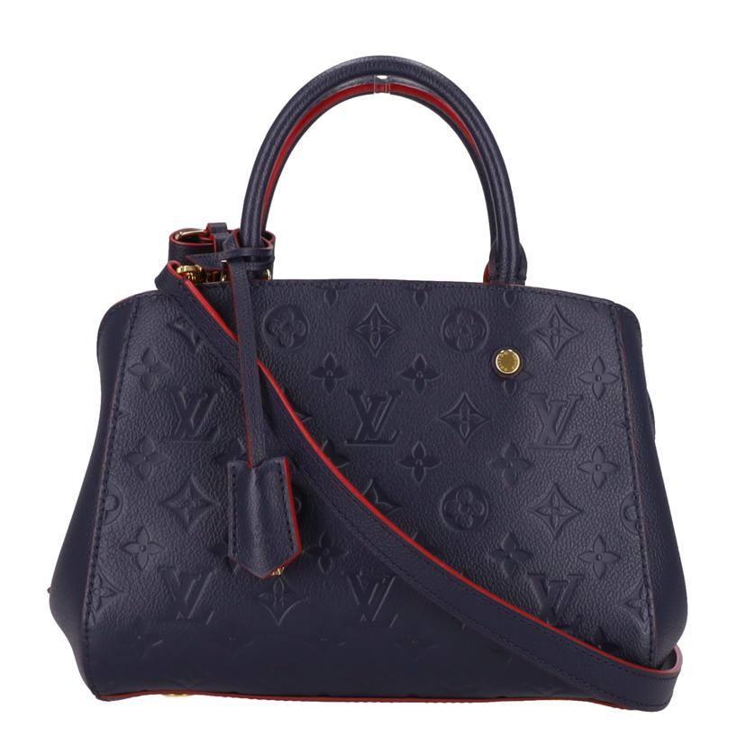 LV ルイ・ヴィトン/モンテーニュBB/アンプラント/マリーヌルージュ/M42747//TJ4***/Aランク/18