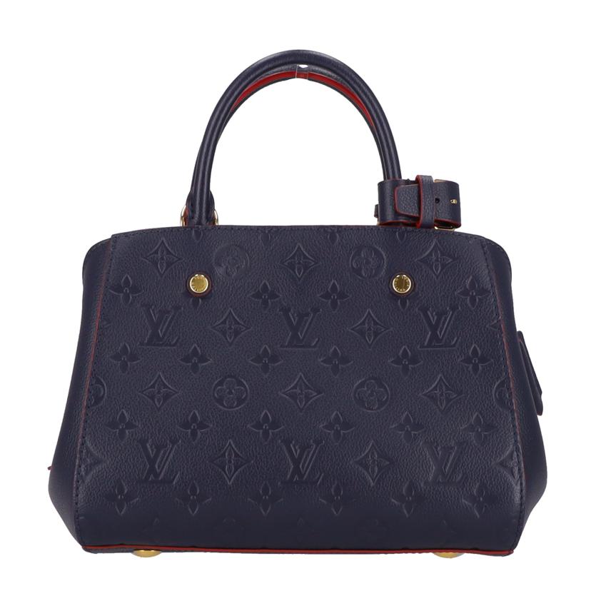 LV ルイ・ヴィトン/モンテーニュBB/アンプラント/マリーヌルージュ/M42747//TJ4***/Aランク/18