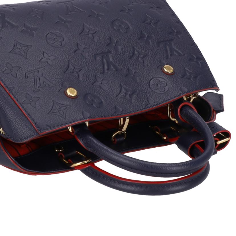 LV ルイ・ヴィトン/モンテーニュBB/アンプラント/マリーヌルージュ/M42747//TJ4***/Aランク/18