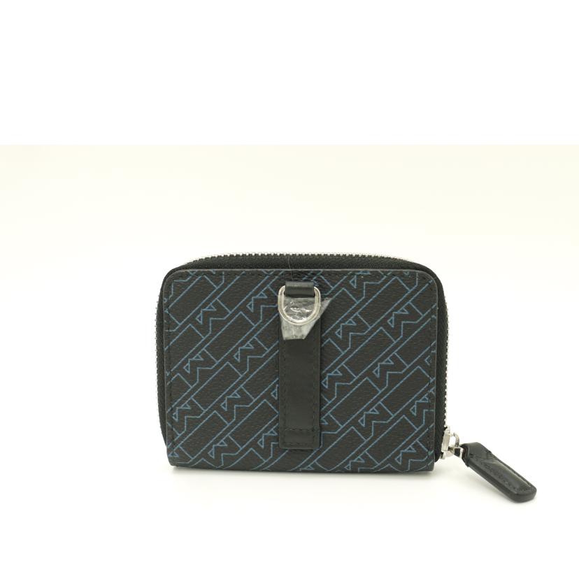 MONT BLANC/ラウンドファスナーコインケース/ブラック//SAランク/69