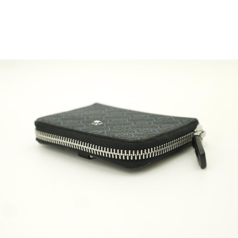 MONT BLANC/ラウンドファスナーコインケース/ブラック//SAランク/69