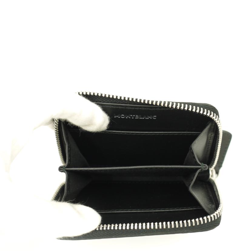 MONT BLANC/ラウンドファスナーコインケース/ブラック//SAランク/69