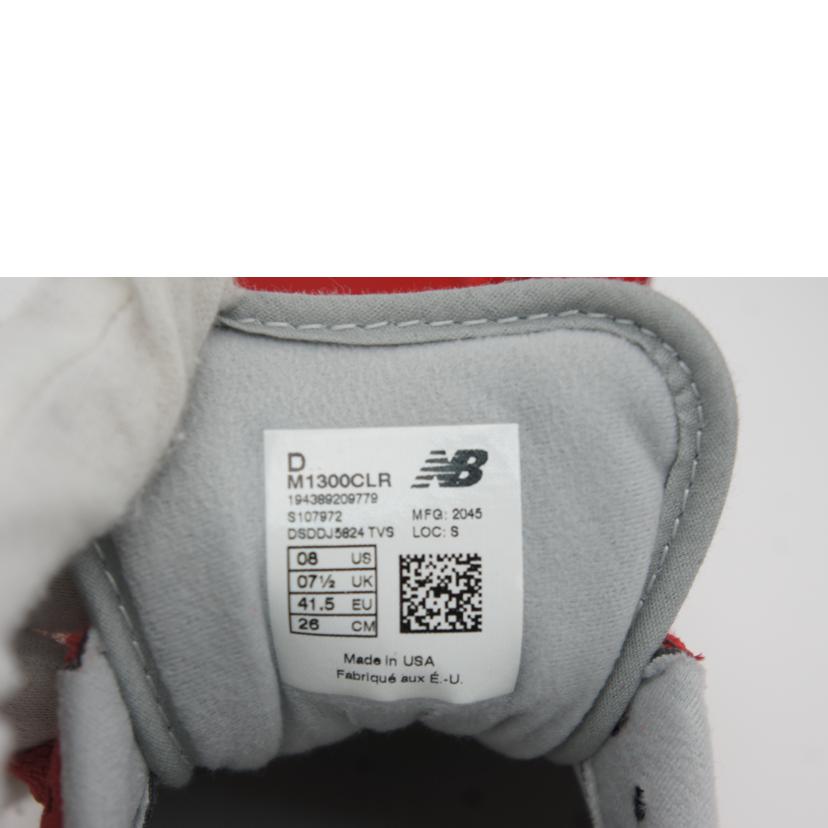 NB ニューバランス/1300MiUSA/チームレッド/M1300CLR//サイズ:26cm/Aランク/75