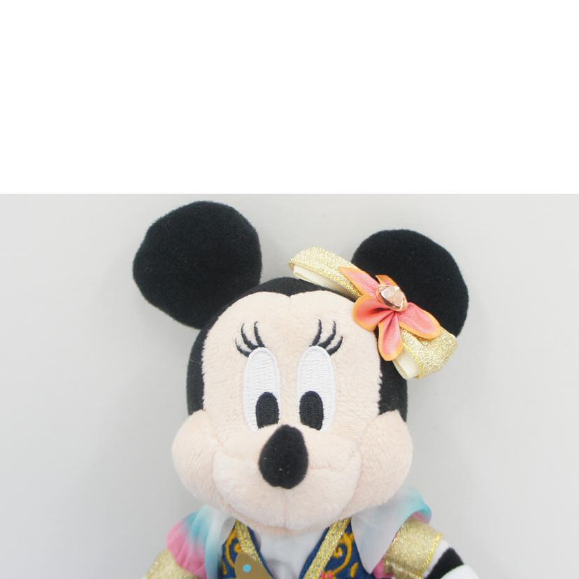東京ディズニーリゾート/(タグ付)ミッキーマウス&ミニーマウス ぬいぐるみバッジ 2体セット//SAランク/01