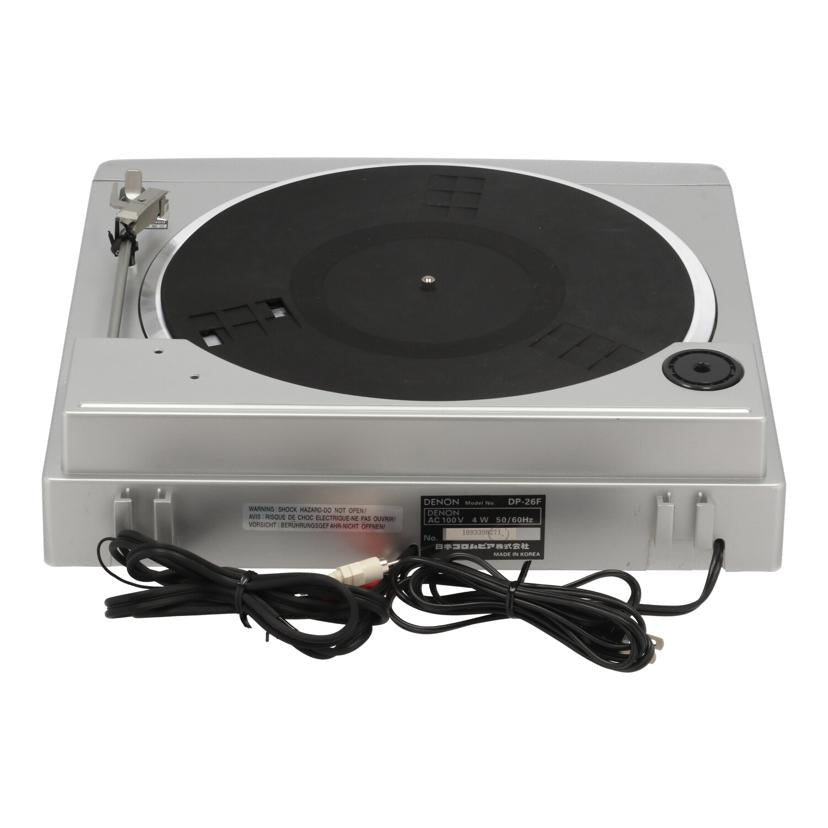 DENON デノン/レコードプレーヤー/DP-26F//1093336271/Bランク/84