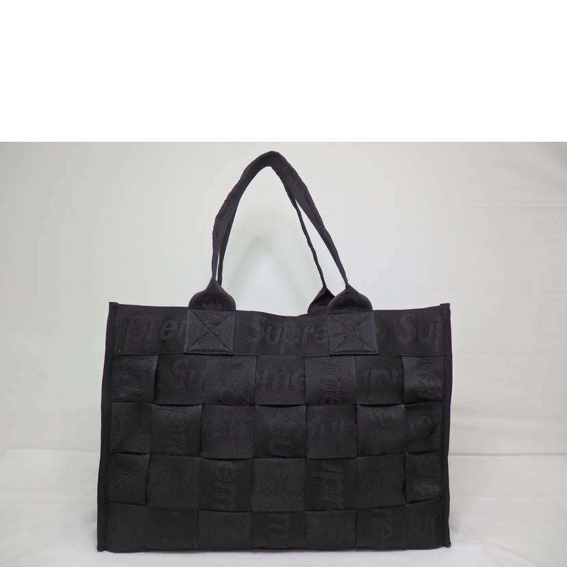 SUPREME シュプリーム/SUPREME ウォーブンラージ 黒//ABランク/84