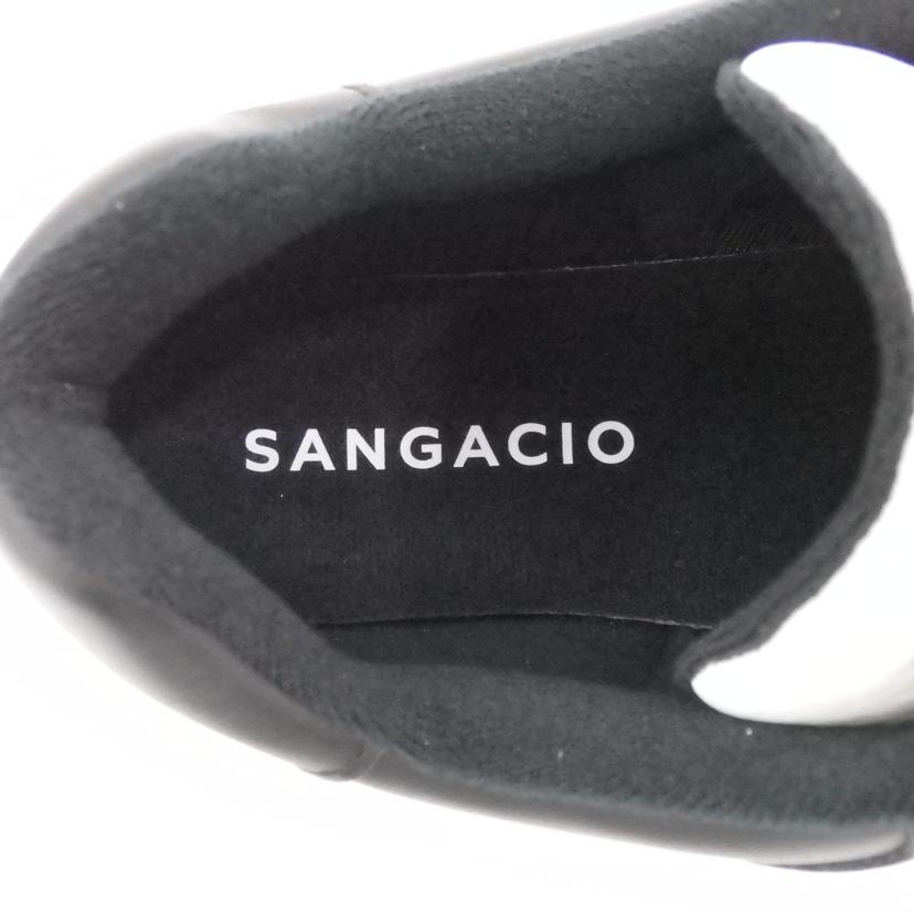 via SANGACIO/バイカラースニーカー WHITE/BLACK/WHITE/BLACK//SAランク/77
