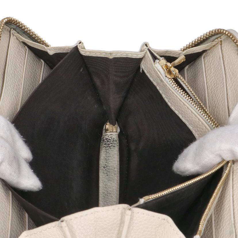 GUCCI グッチ/ズゥミ/ラウンドファスナー長財布/アイボリー/570661//114*/ABランク/76