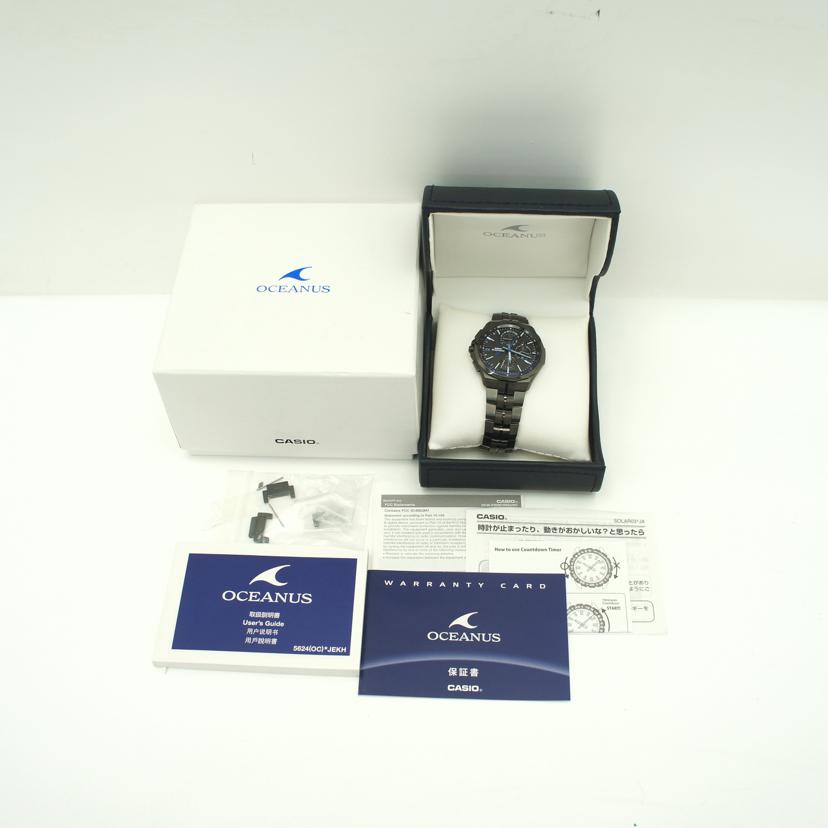 CASIO カシオ/OCEANUS/マンタ/メンズ/電波ソーラー/OCW-S5000//Aランク/78