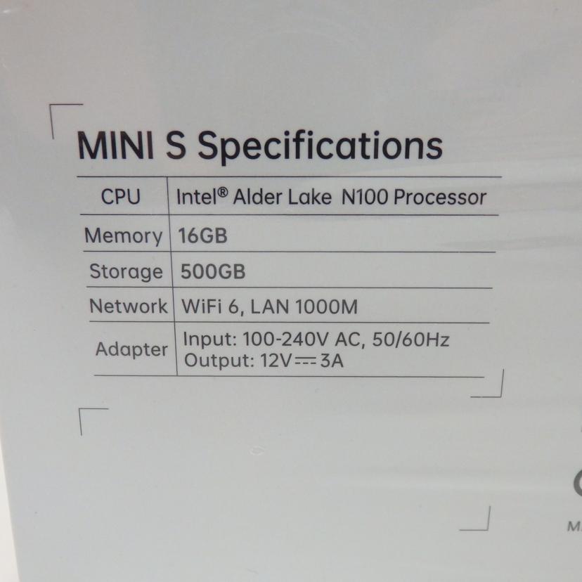 Beelink/ミニPC/MINIS minipc N100//Sランク/77