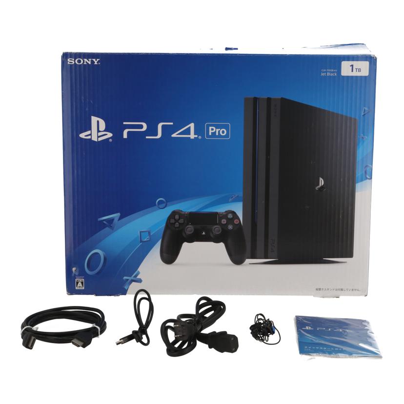 SONY ソニー /PlayStation4 Pro 本体(SSD4TB換装)/CUH-7000BB01//27452399/Bランク/62