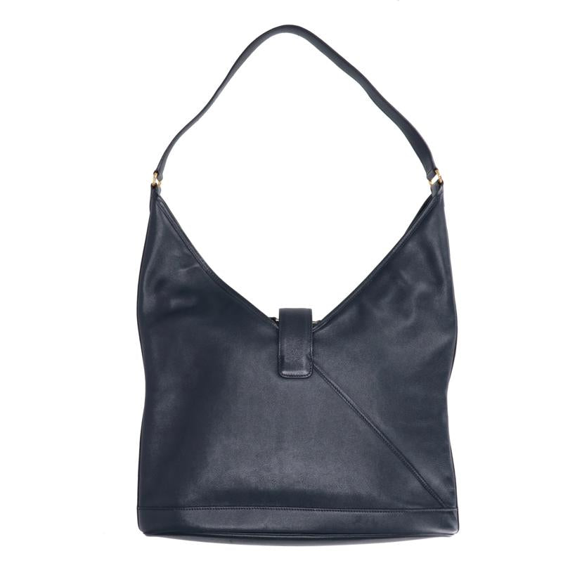 HERMES エルメス/ネイビーガリバー/ヴォーエバーカーフ・ターンロックショルダー//〇X/ABランク/91