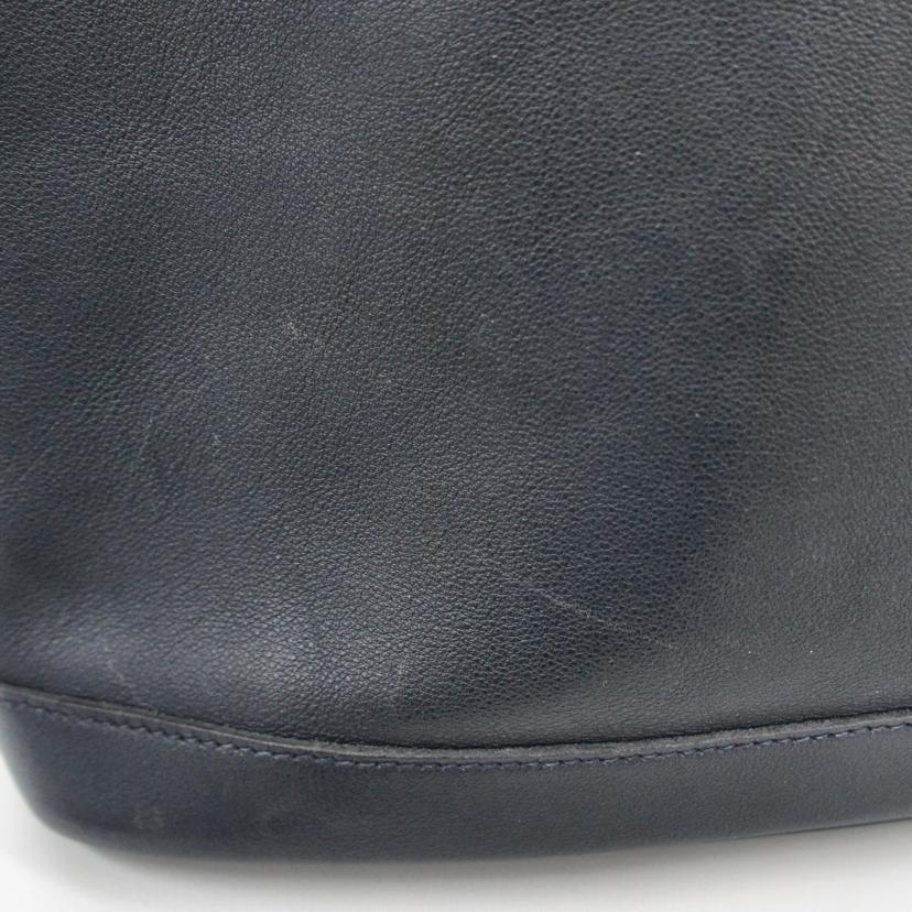 HERMES エルメス/ネイビーガリバー/ヴォーエバーカーフ・ターンロックショルダー//〇X/ABランク/91