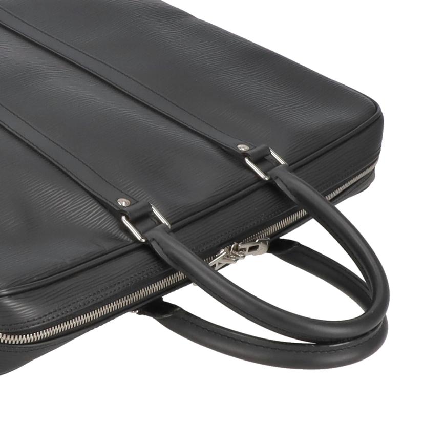 LV ルイ・ヴィトン/ポルト・ドキュマン・ヴォワヤージュ/エピ/ノワール/M54472//BA5***/ABランク/18