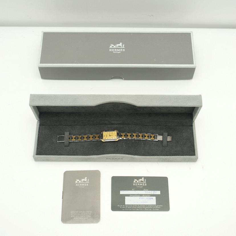 HERMES エルメス/クロアジュール・SS×GP/レディース/クオーツ/CR1.240//282***/Bランク/19