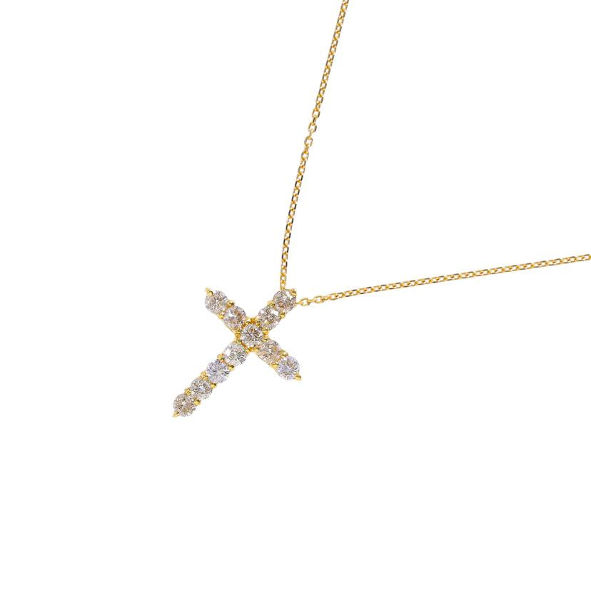 / K18ダイヤネックレス0.50ct//Aランク/75