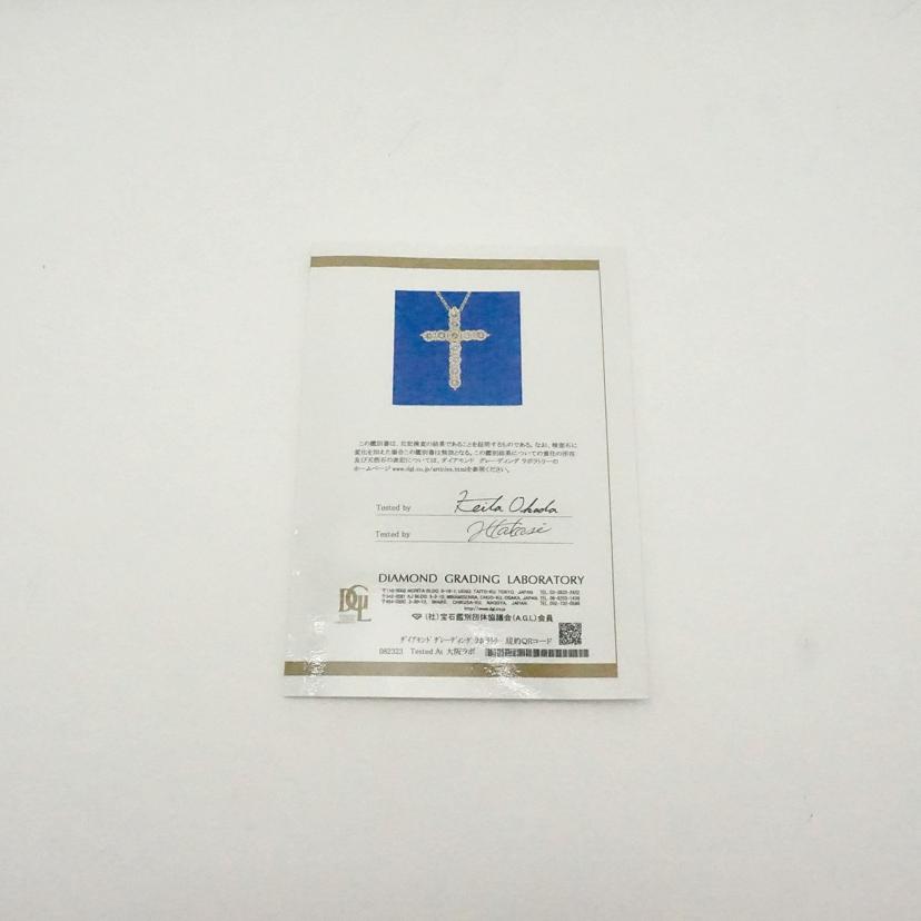 / K18ダイヤネックレス0.50ct//Aランク/75