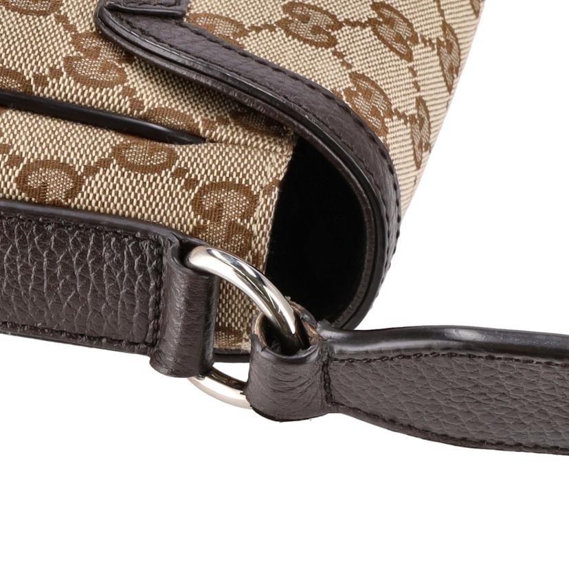 GUCCI グッチ/GGキャンバス斜め掛けショルダー/449172//493***/ABランク/93