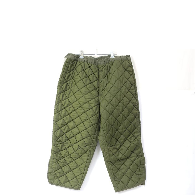NEIRYNCK CONFECTIE ネランクコンフェクシー/ミリタリーパンツ キルティング カーキ//Bランク/65