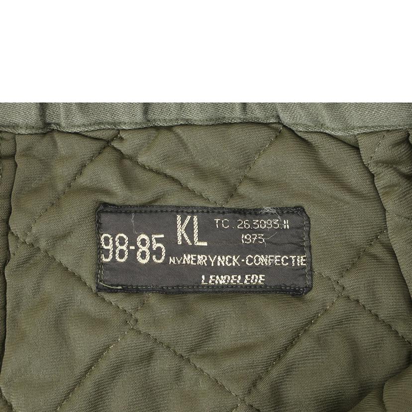 NEIRYNCK CONFECTIE ネランクコンフェクシー/ミリタリーパンツ キルティング カーキ//Bランク/65