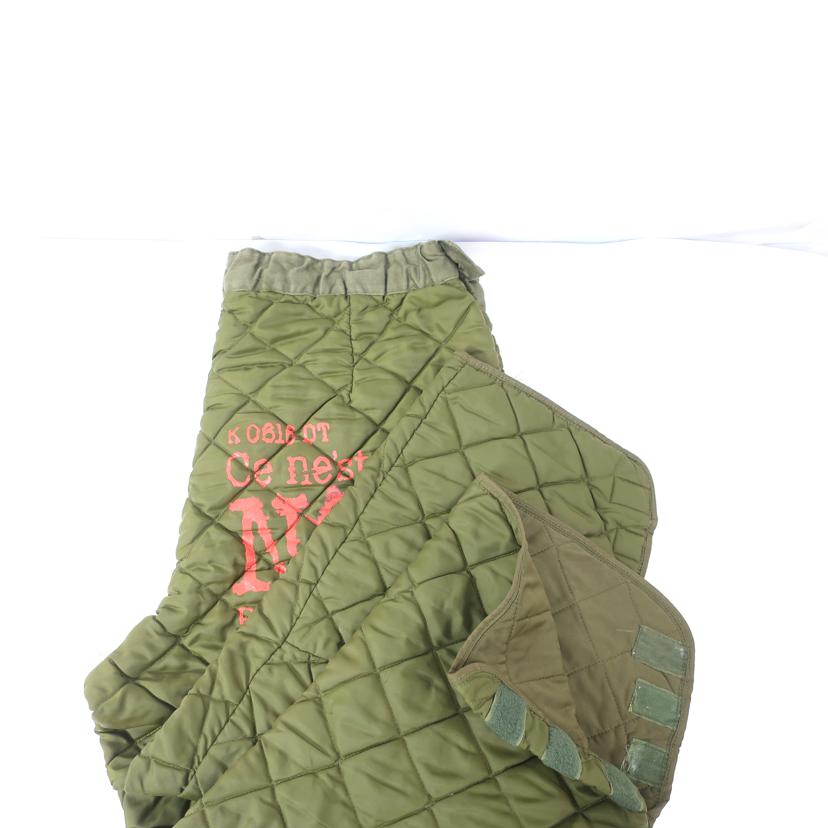 NEIRYNCK CONFECTIE ネランクコンフェクシー/ミリタリーパンツ キルティング カーキ//Bランク/65