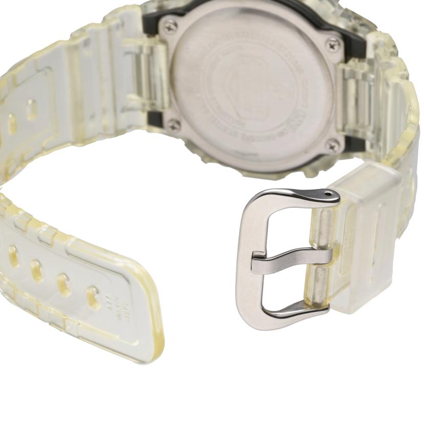 CASIO カシオ/G-SHOCKスケルトン/スクエアデジタルウォッチ/クォーツ/DW-5600SKE-7JF//ABランク/18