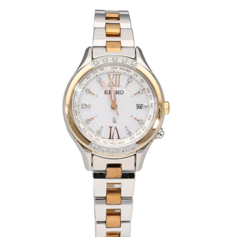 SEIKO セイコー/ルキア/20PD/電波ソーラー/1B25-0AG0//591***/Bランク/85