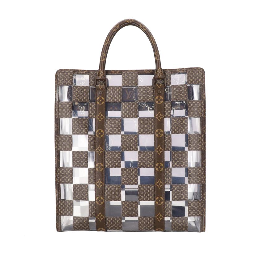 LV ルイ・ィトン/サックプラ/モノグラム・チェス/M20866//RFI*/SAランク/18