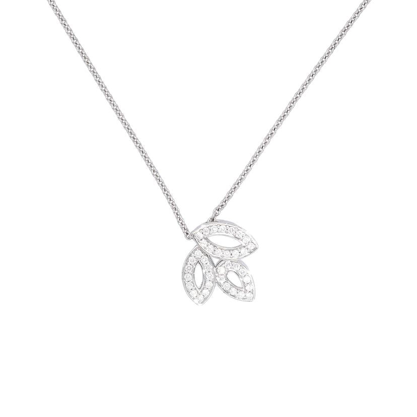 HARRY WINSTON ハリーウィンストン/HW/PT950リリークラスターミニダイヤネックレス 41cm/6.4//696830/ABランク/75