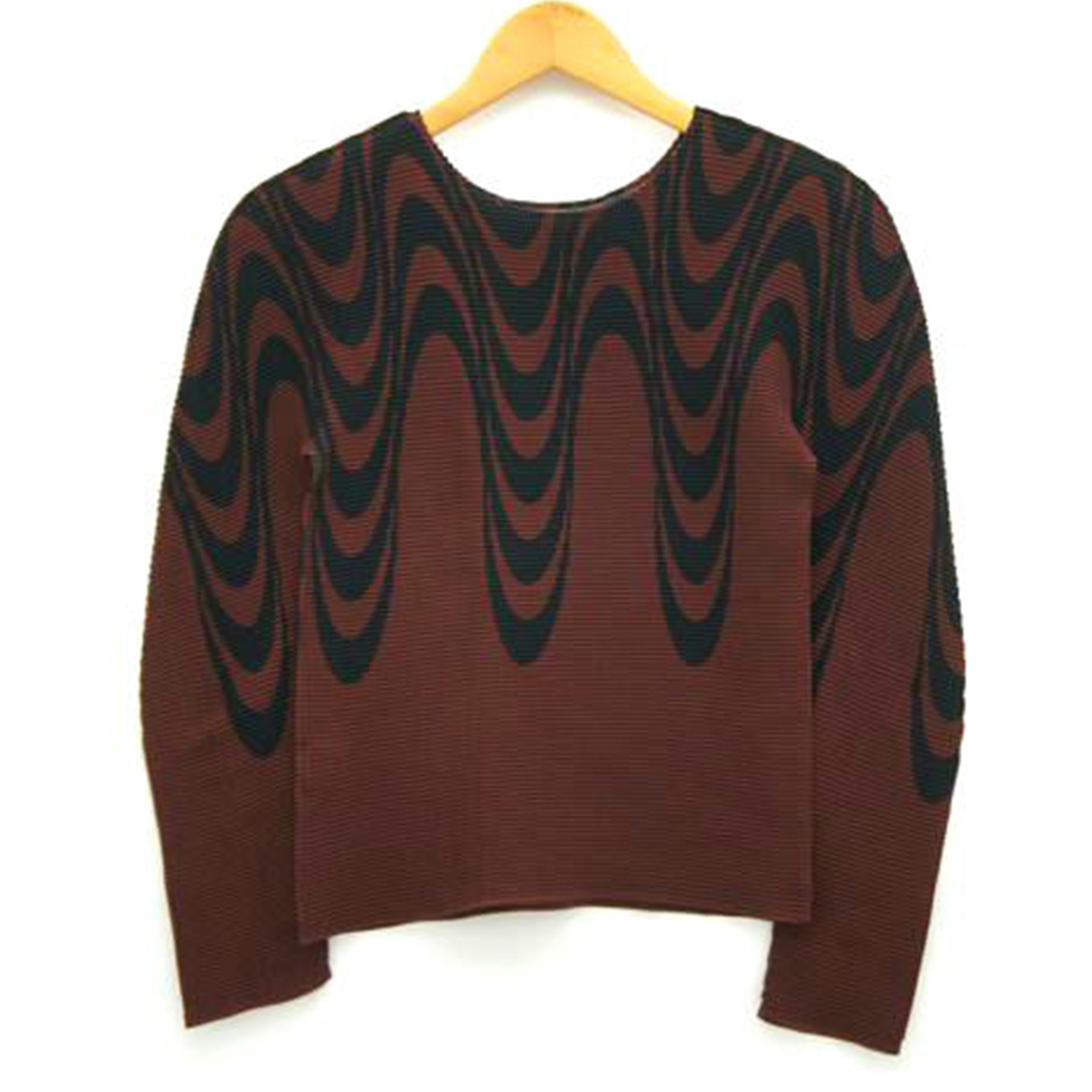ISSEY MIYAKE イッセイミヤケ/イッセイミヤケ カットソー ブラウン//Bランク/78