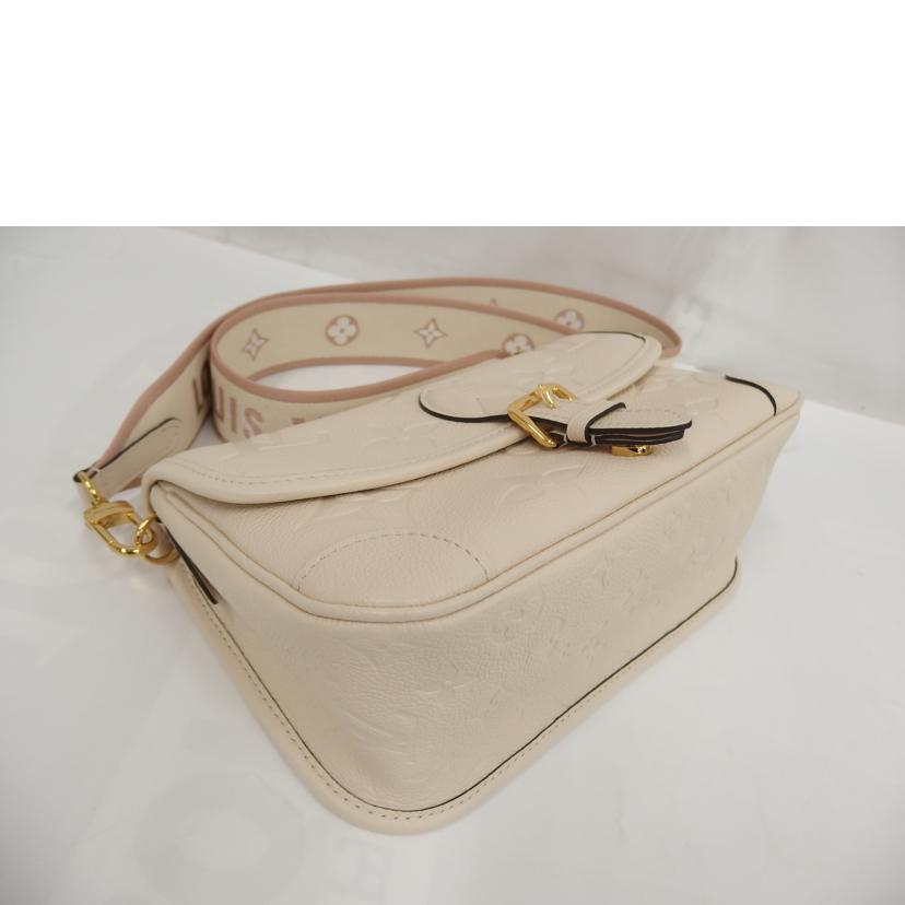 LOUIS VUITTON ルイ・ヴィトン/ディアヌ/クレームレザーショルダー/M46388//ICタ**/SAランク/82