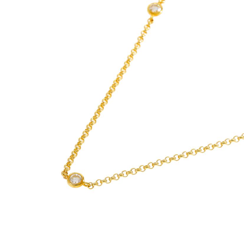/ K18ダイヤネックレス0.52ct//Aランク/75