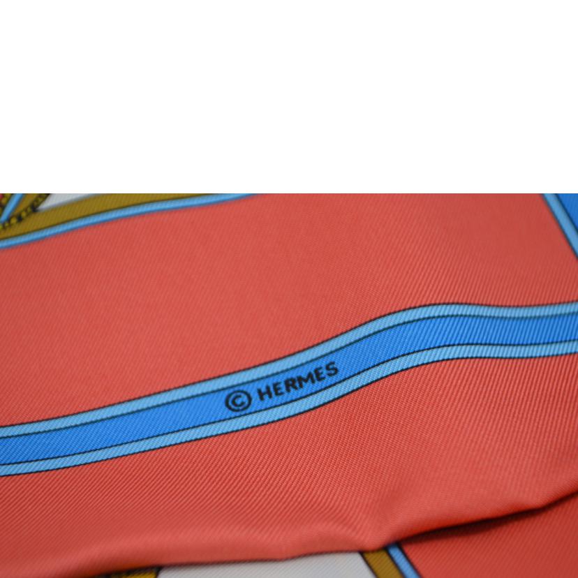 HERMES エルメス/LE TEMPS des MARIONNETTES シルクマフラー//Sランク/89