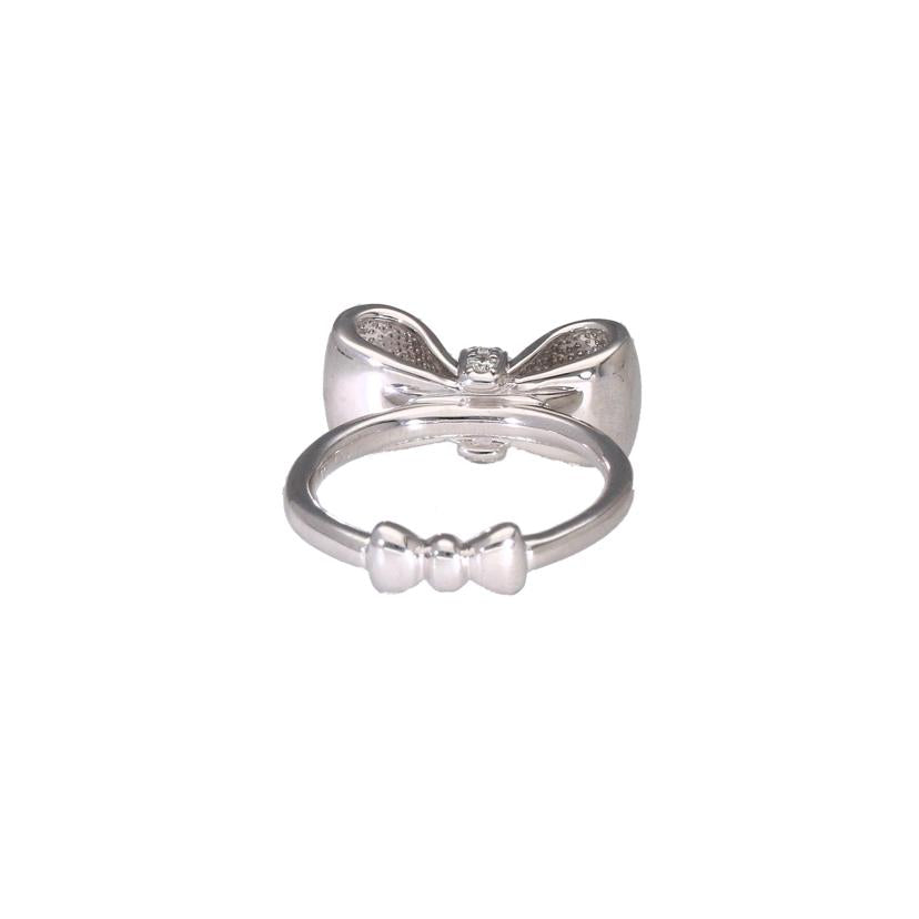 / K18WGダイヤリング0.15ct//ABランク/92