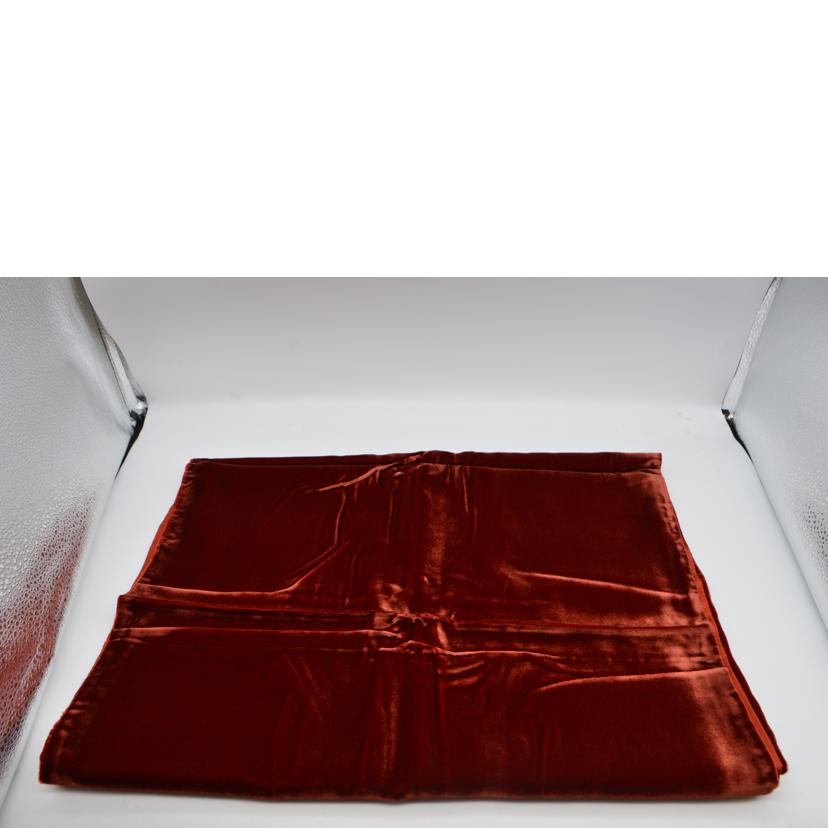 Ferragamo フェラガモ/フェラガモテラコッタオウムシルクベロアスカーフ//ABランク/89