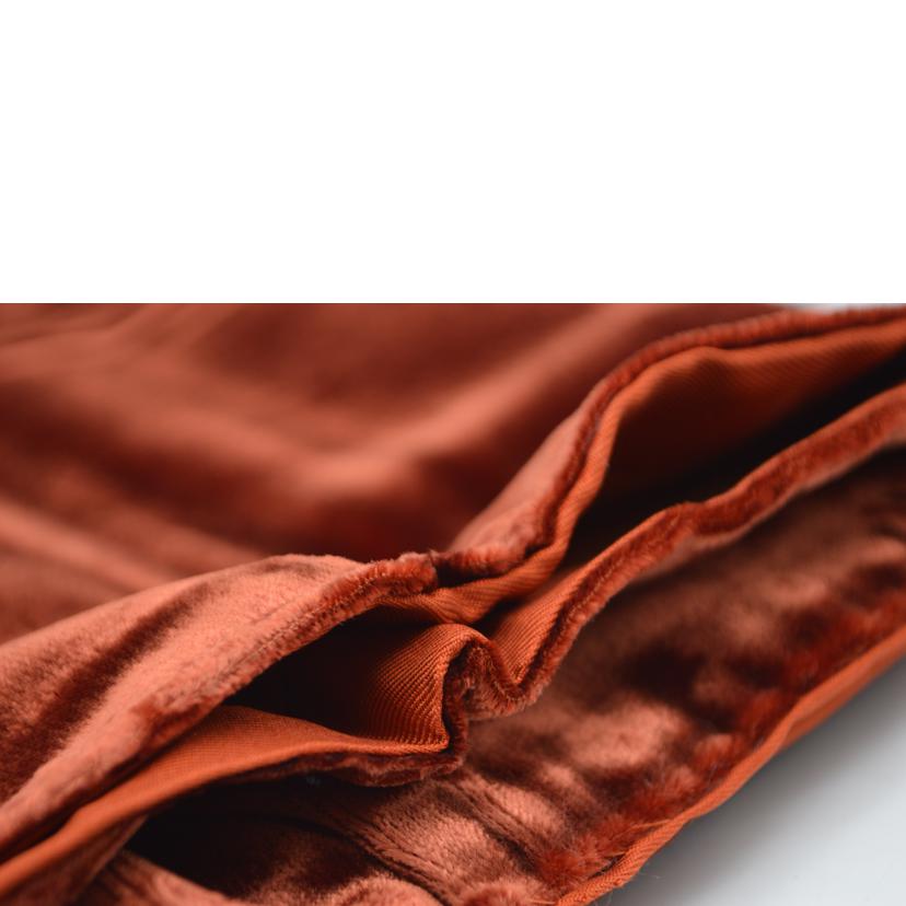 Ferragamo フェラガモ/フェラガモテラコッタオウムシルクベロアスカーフ//ABランク/89