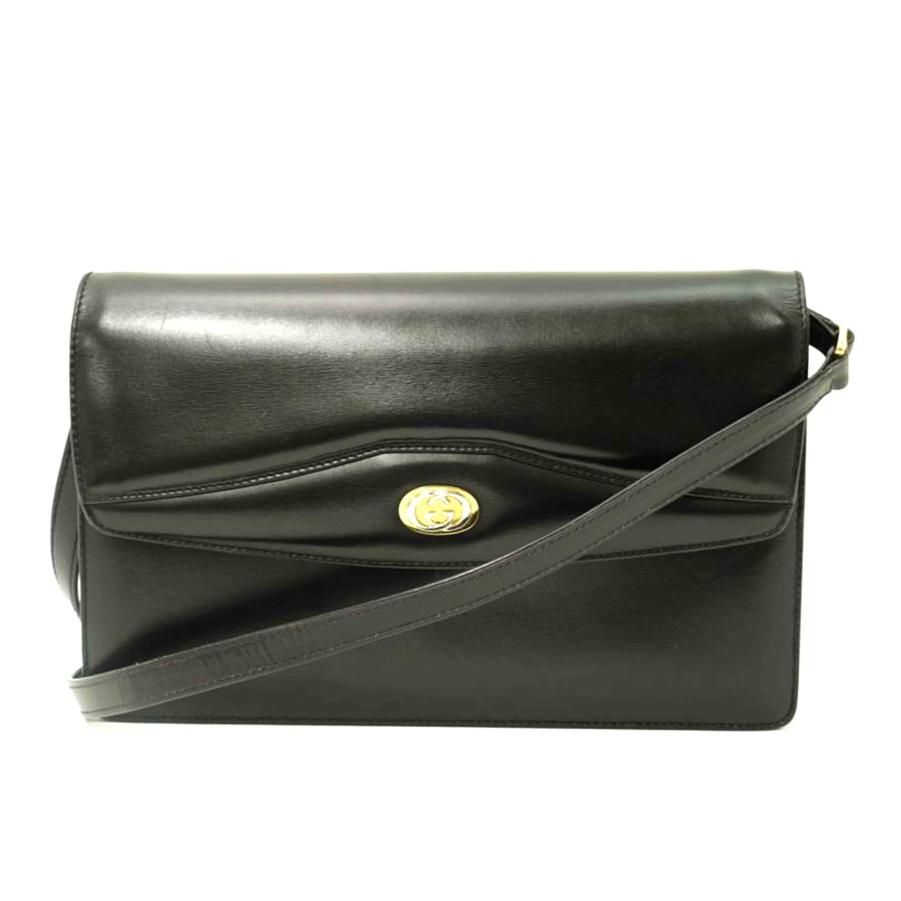 GUCCI グッチ/ヴィンテージショルダー/ブラック/004.406//010*/ABランク/69