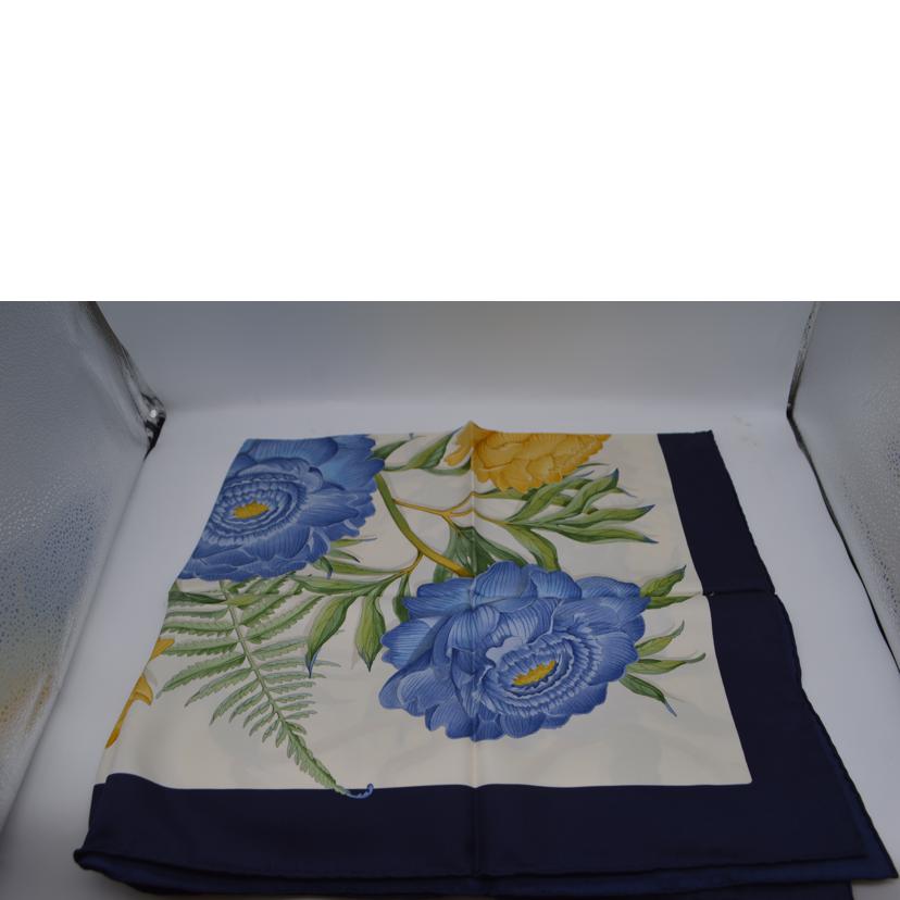 Ferragamo フェラガモ/フェラガモサマーフラワーシルクスカーフ//Aランク/89