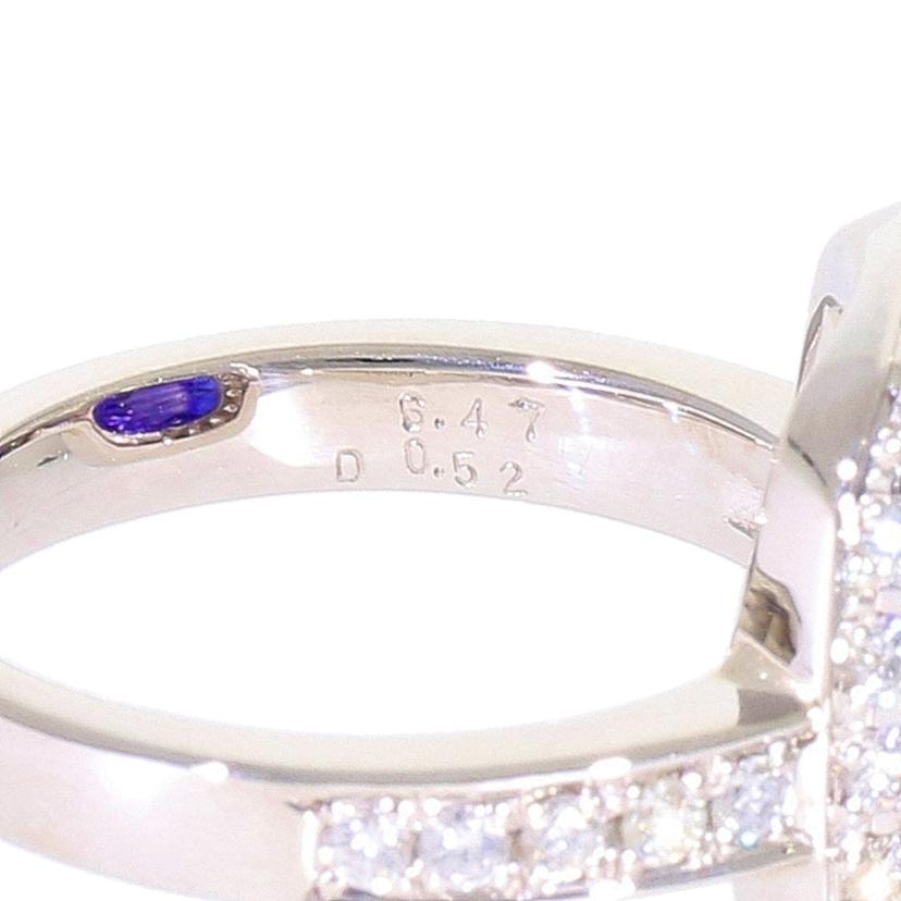 / ◎PT900タンザナイトダイヤリング6.47/D0.52ct//Aランク/59