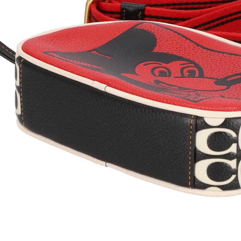 COACH コーチ/ミッキーマウス ショルダーポーチ//Aランク/70