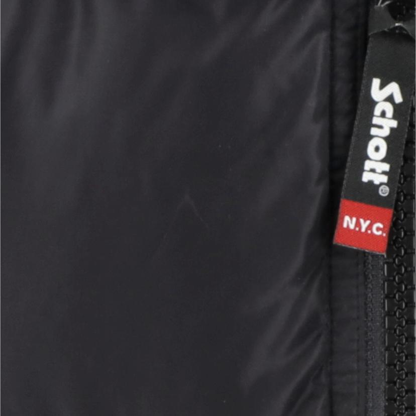 Schott ショット/ナイロンハイブリットダウンジャケット/ブラック/3182018//ABランク/18