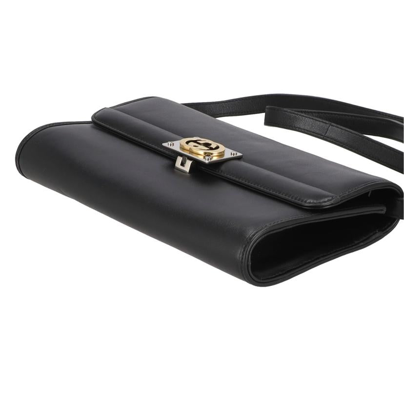 GUCCI グッチ/インターロッキングGレザーショルダーバッグ/623521//000***/ABランク/25
