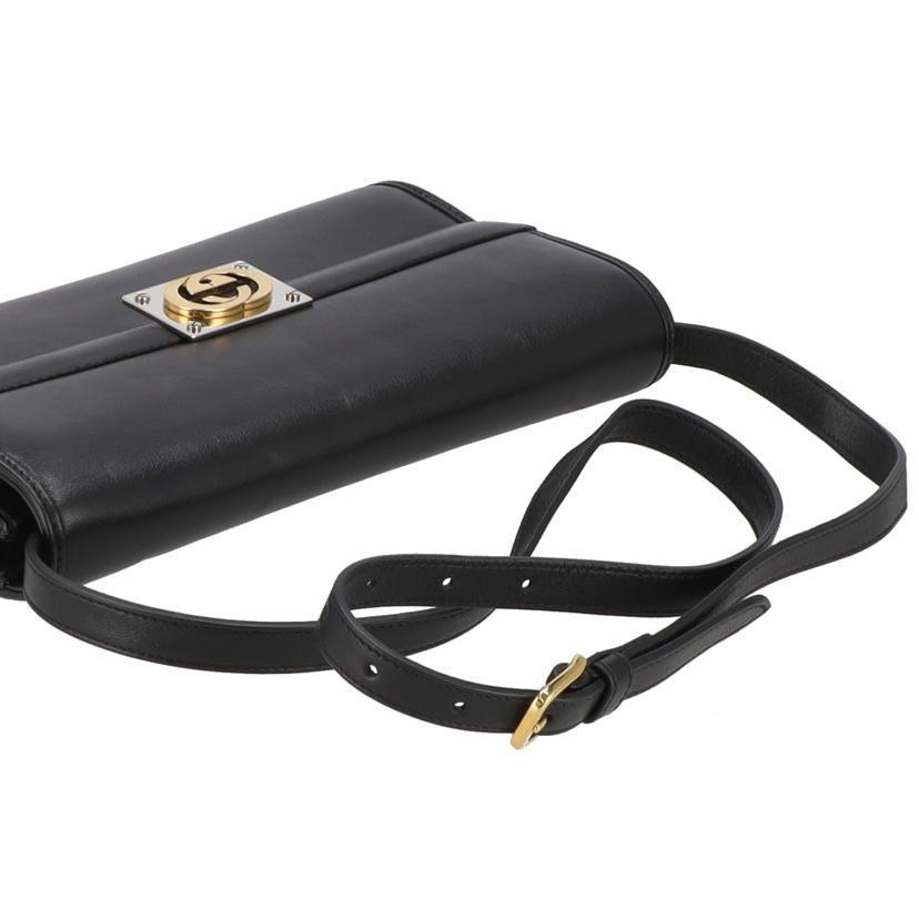GUCCI グッチ/インターロッキングGレザーショルダーバッグ/623521//000***/ABランク/25