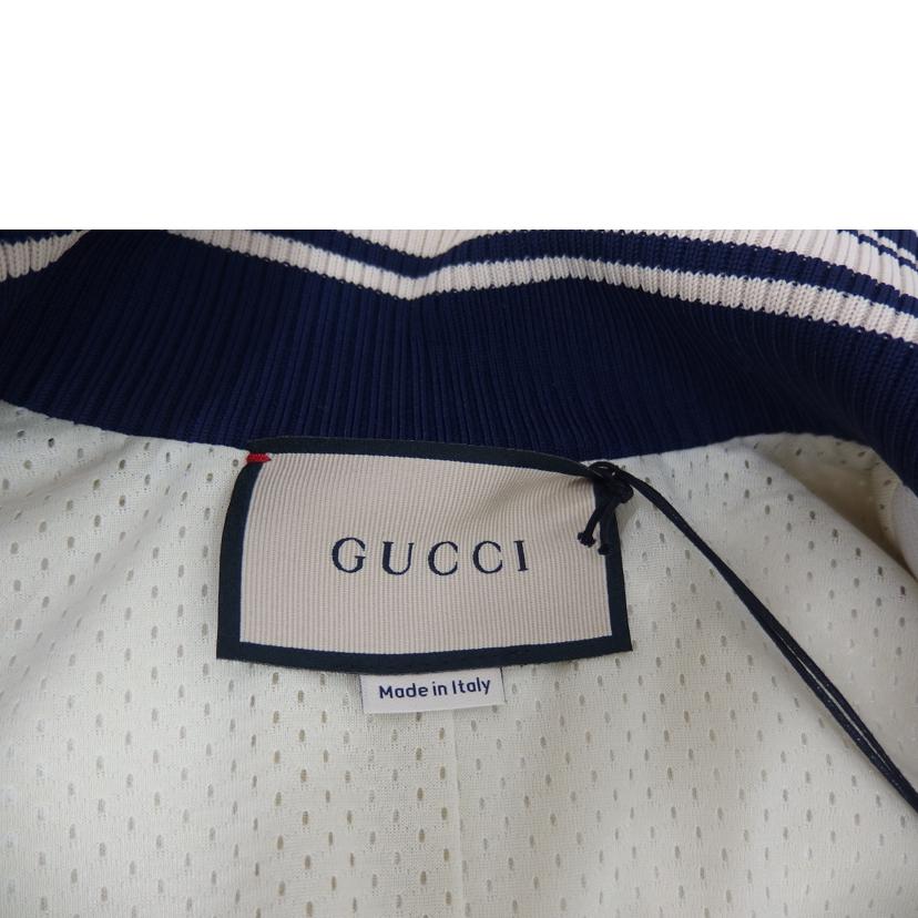 GUCCI GUCCI/ブルゾン/ポリエステル/コットン/白/紺/赤/752285 XJFTI//サイズXS/Aランク/82