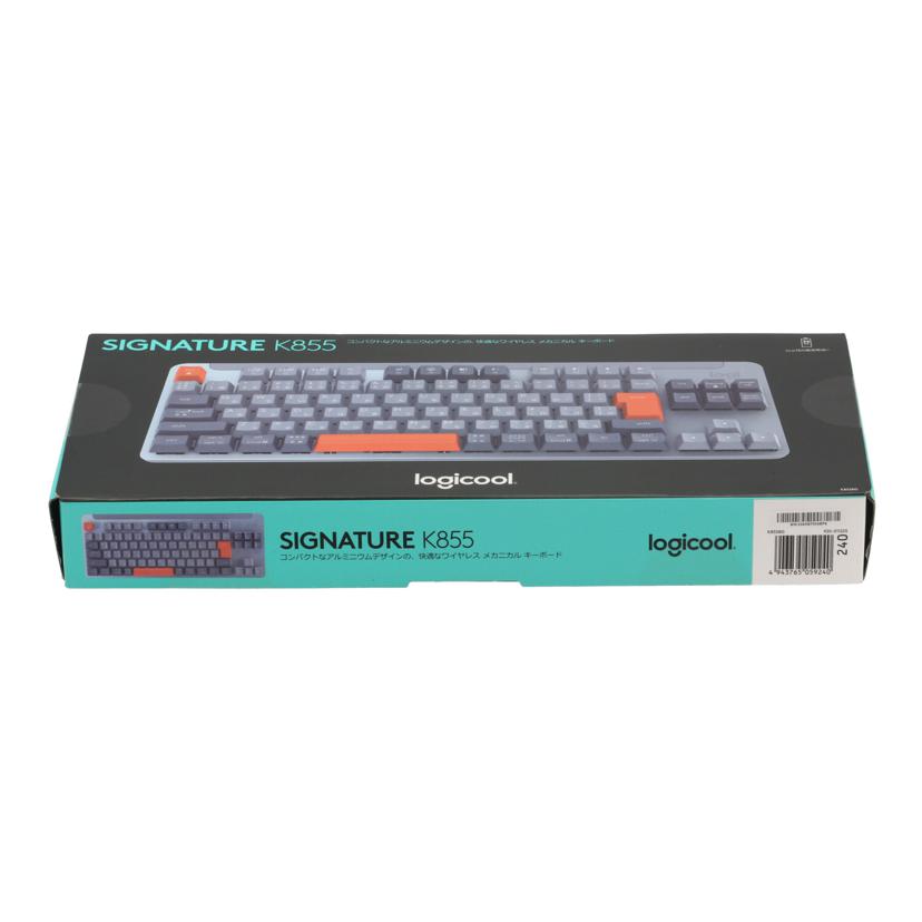 Logicool ロジクール /ワイヤレスキーボード/K855BG Signature //2240GT0X4EF9/Bランク/62