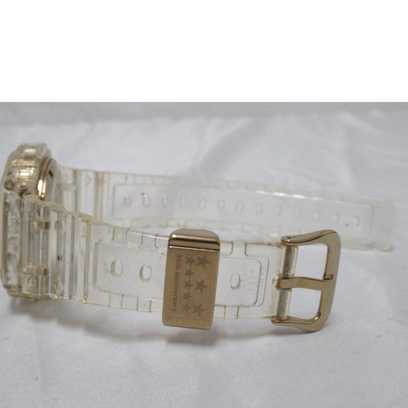 CASIO/G-SHOCK/35周年記念モデル/グレイシアゴールド/クォーツ/DW-5735E//Bランク/63