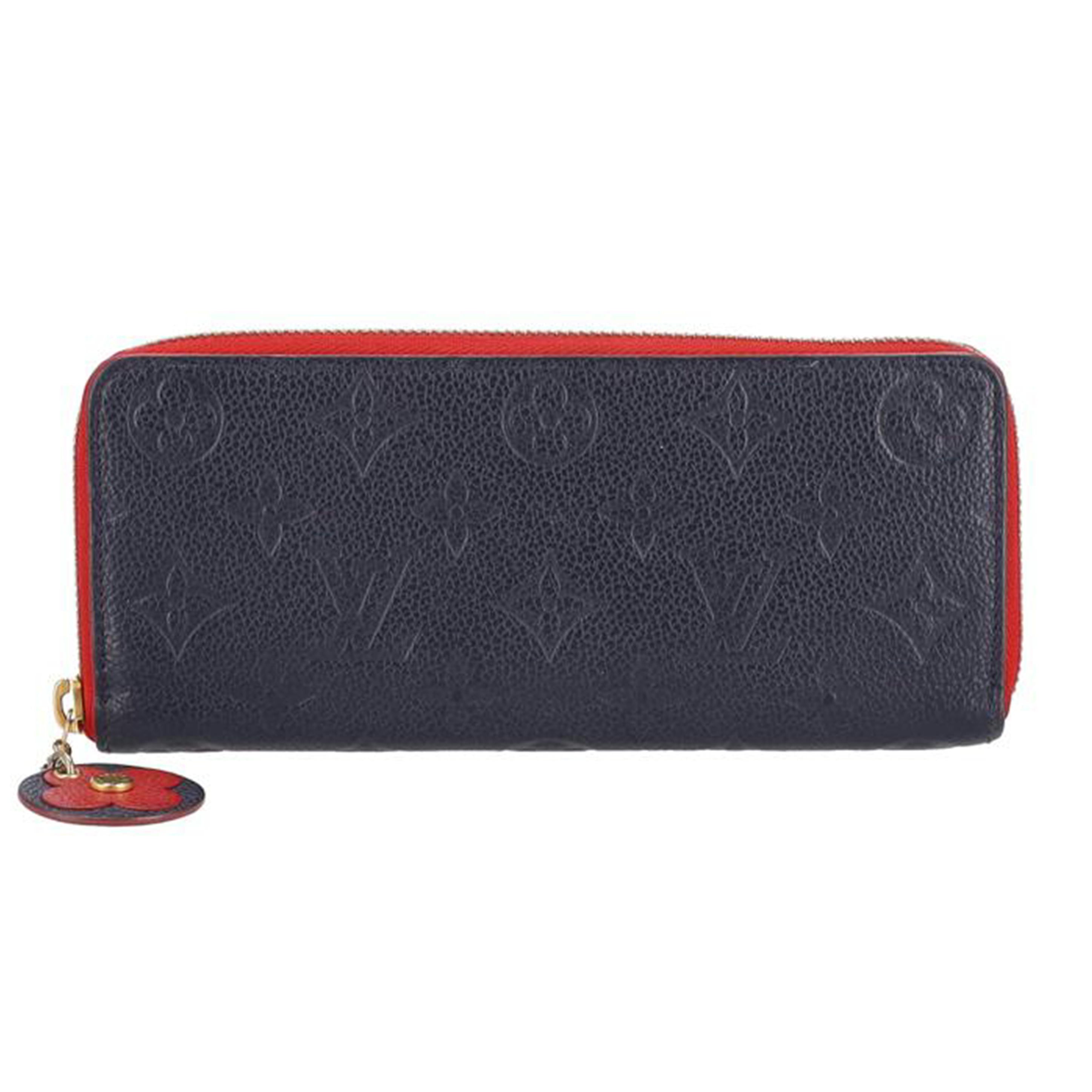LOUIS VUITTON ルイヴイトン/ポルトフォイユ・クレマンス/マリ-ヌル-ジュ/M68325//SP4***/ABランク/93